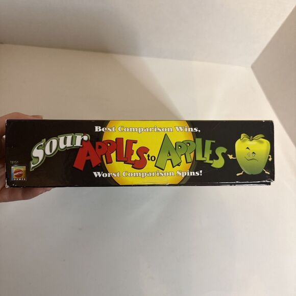 Mattel‎ SOUR APPLES TO APPLES GAME Target Exclusive 2010 New Open Box Family Fun - Picture 2 of 9